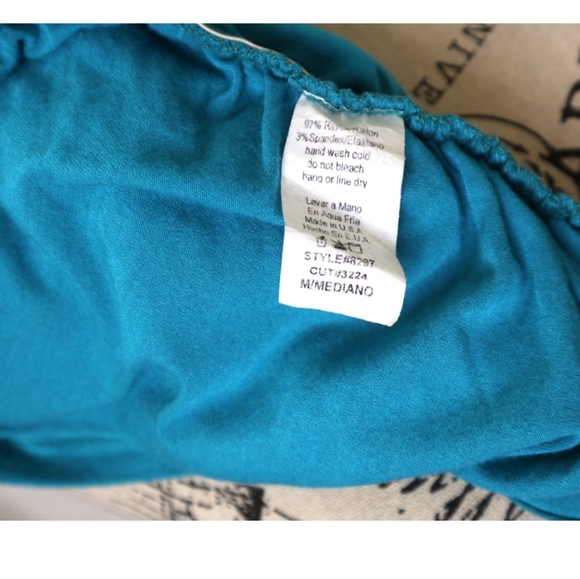 Papaya Turquoise lace dress - Picture 7 of 7